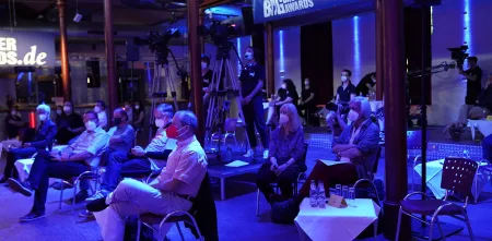 Das Publikum während der BBAs 2021.